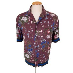 Erdem x H&M Short-sleeved Shirt in Flower Print Size M Mens